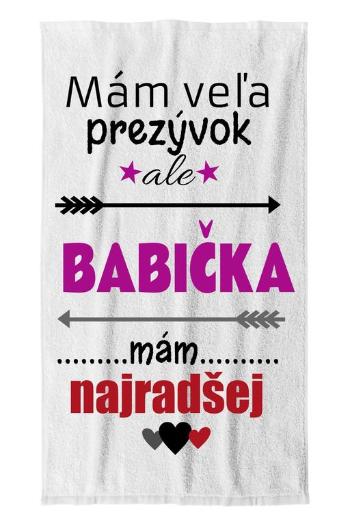 Osuška Mám veľa prezývok – babička