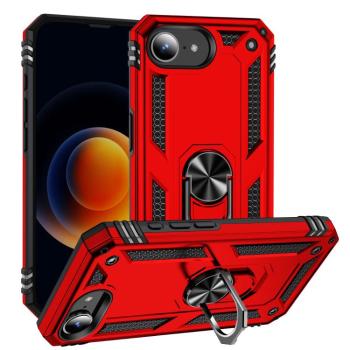 RING Kryt s držiakom pre Apple iPhone 16e červený