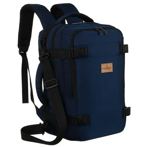 Tmavomodrý cestovný batoh Peterson BIELIK Navy, skl.