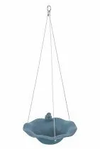 Keramické kŕmidlo pre vtáky s dekoráciou modré Zolux