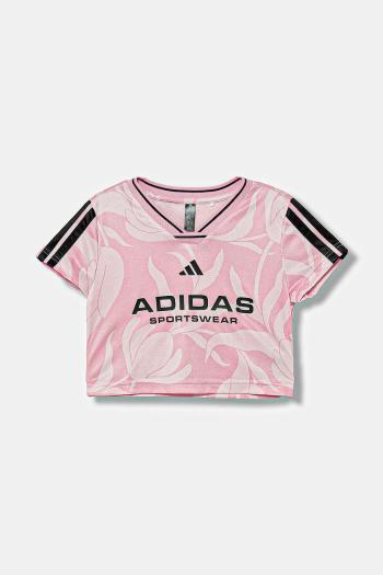 Detské tričko adidas ružová farba, JM1584