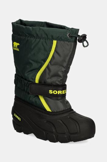 Detské snehule Sorel CHILDRENS FLURRY BO čierna farba, 2114081