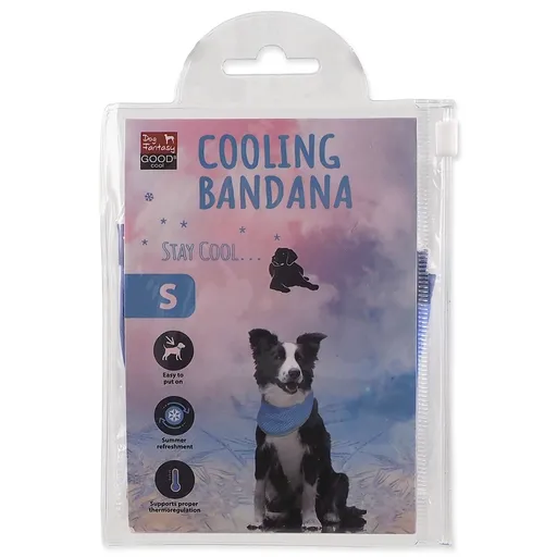 Šatka Dog Fantasy chladiaca S 20-30 cm