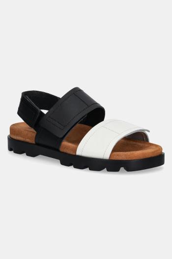 Kožené sandále Camper Brutus Sandal dámske, čierna farba, K201323-018