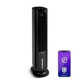 Klarstein Polar Tower Smart, ochladzovač vzduchu, ventilátor, 85 W, 7 l, diaľkový ovládač, 5 x chladiaci box