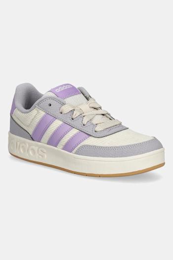Detské tenisky adidas BREAKBASE béžová farba, JQ7775