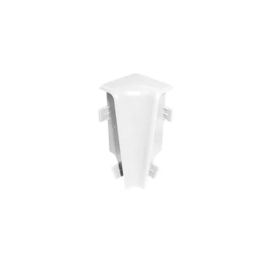 Roh k soklu Naturel biela, PVC, dĺžka 2 cm, IROHW