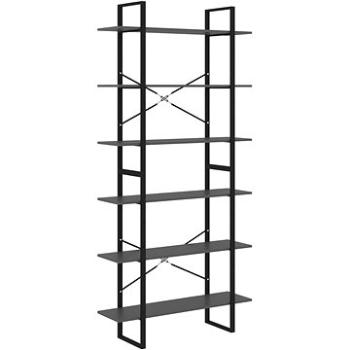 Shumee vysoký sivý 100 × 30 × 210 cm drevotrieska, 806559
