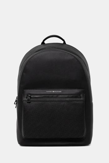 Ruksak Tommy Hilfiger pánsky, čierna farba, veľký, jednofarebný, AM0AM13834