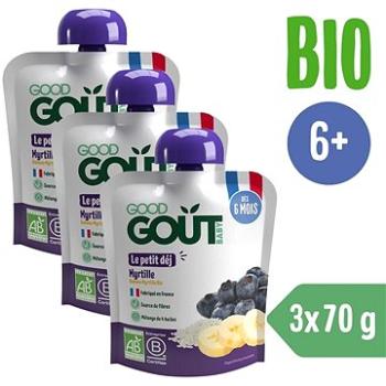 Good Gout BIO Čučoriedkové raňajky 3× 70 g (8594200260330)