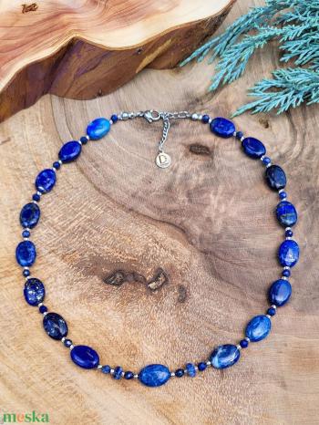 Deep Blue Lapis Lazuli karkötő