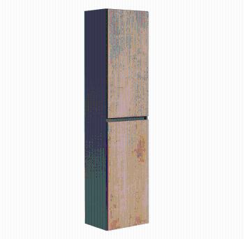 ArtCom Vysoká skrinka do kúpeľne MONAKO Grey Oak 800