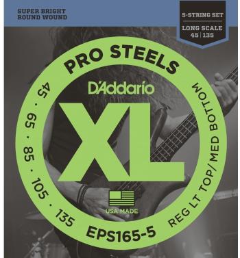 D'Addario EPS165-5 Struny pre 5-strunovú basgitaru