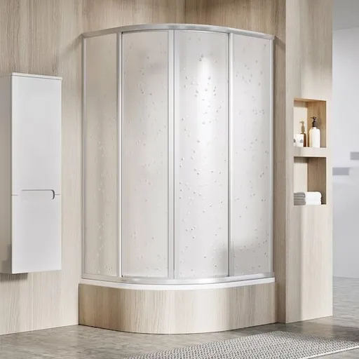 Ravak Supernova sprchový kút štvrťkruh 90x90 cm 31177vu0011 SKCP490SABPS