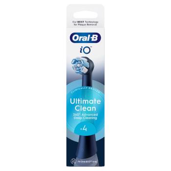 ORAL-B IO Ultimate clean black náhradné hlavice 4 kusy