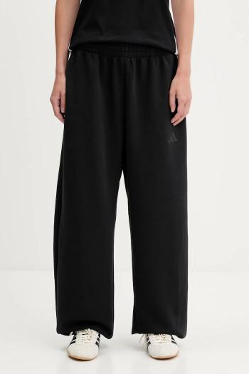 Tepláky adidas All SZN čierna farba, s potlačou, JM1652