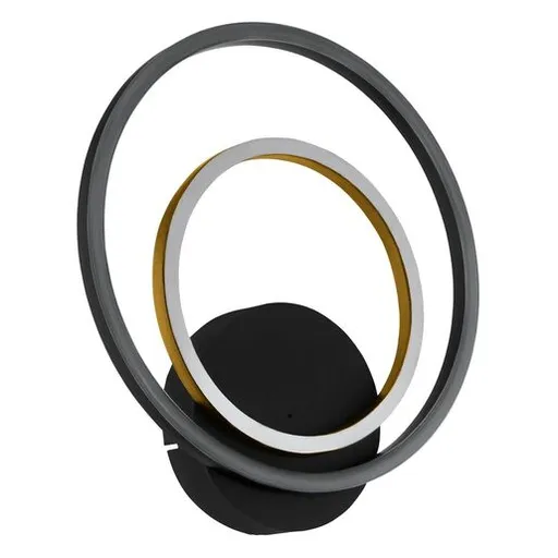 LED nástenné svietidlo Eglo LANACERA zlatá 390088