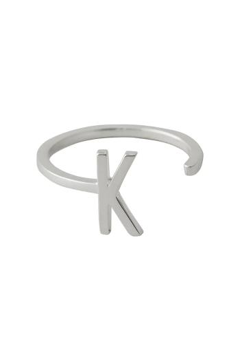 Strieborný prsteň Design Letters 90601001K