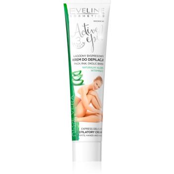 Eveline Cosmetics Active Epil depilačný krém na ruky, podpazušie a triesla s aloe vera 125 ml