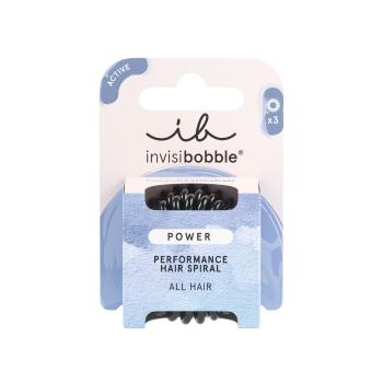 Invisibobble Gumička do vlasov Power True Black 3 ks