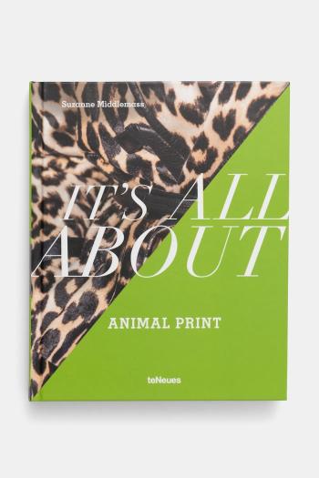 Kniha home & lifestyle Its All About Animal Print by Suzanne Middlemass, English zelená farba
