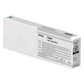 Epson C13T55K900 svetlo čierna (ligh light black) originálna cartridge