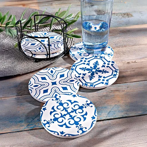 Weltbild Podtácky Maritim se stojánkem, sada 6 ks