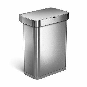 SimpleHuman ST2031 58L smetný kôš s hlasovým a pohybovým ovládaním