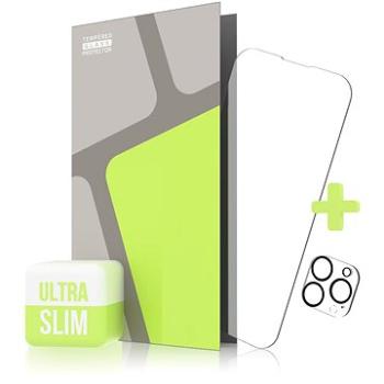Tempered Glass Protector na iPhone 14 Pro Max, UltraSlim + sklo na kameru (Case Friendly) (TGP-IP14PM-02)
