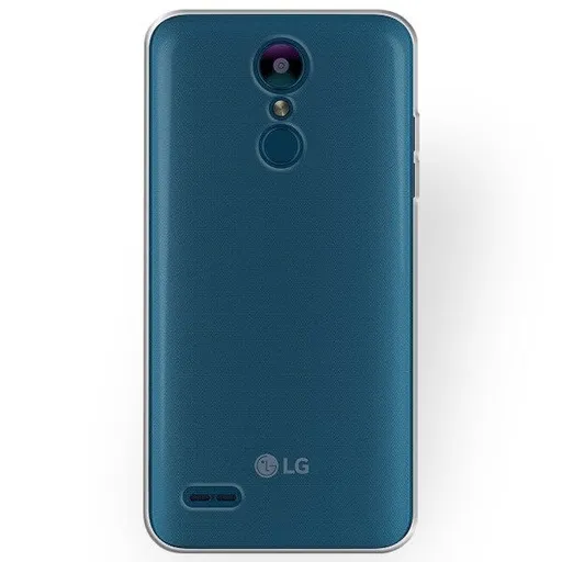 Silikónový obal LG K9 priehľadný