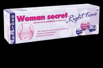 WOMAN SECRET Right Time Ovulačný test prúžkový 20 ks