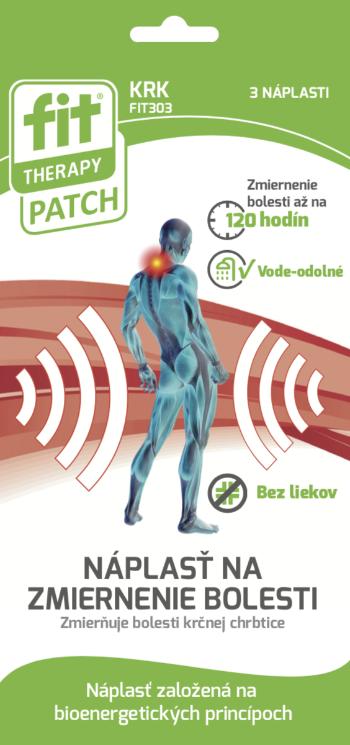FIT THERAPY PATCH Krk náplasť 3 ks