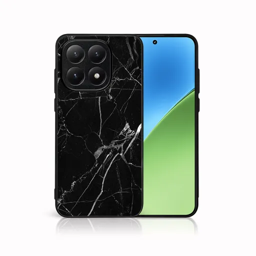 MY ART Ochranný kryt pre Xiaomi 15T BLACK MARBLE (142)