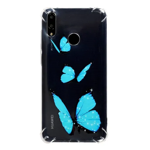 ART TPU Kryt Huawei Y7 2019 / Y7 Prime 2019 BLUE BUTTERFLY