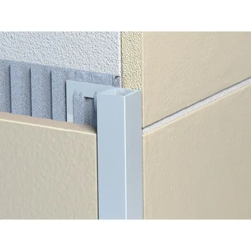 Lišta ukončovací " pravouhlý" Havos, hliník, dĺžka 250 cm, výška hrany 12,5 mm, ALH12250