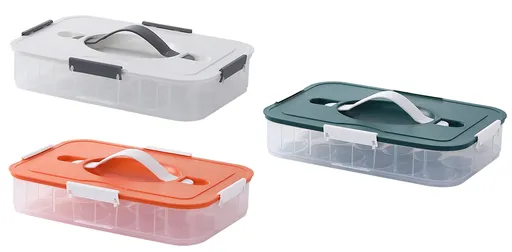 MAKRO - Box na vajíčka 31x22x6,5cm rôzne farby