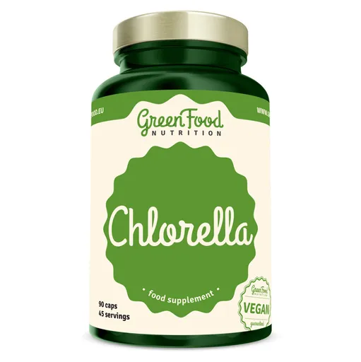 GREENFOOD NUTRITION Chlorella 90 kapsúl