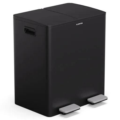 Klarstein EcoVista, odpadkový kôš s kompostérom, 40 l + 3 l/kôš + kompostér, Soft-Close