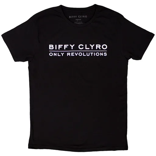 Biffy Clyro tričko Only Revolutions Čierna S