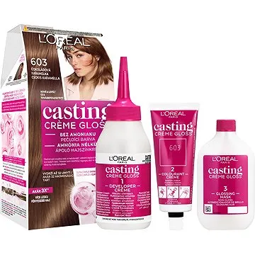 ĽORÉAL CASTING Creme Gloss 603 Čokoládová karamelka (3600522409274)