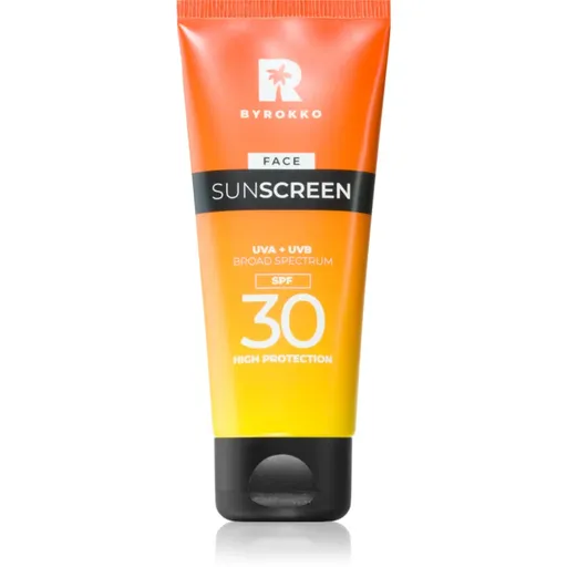 BYROKKO Sunscreen opaľovací krém na tvár SPF 30 50 ml
