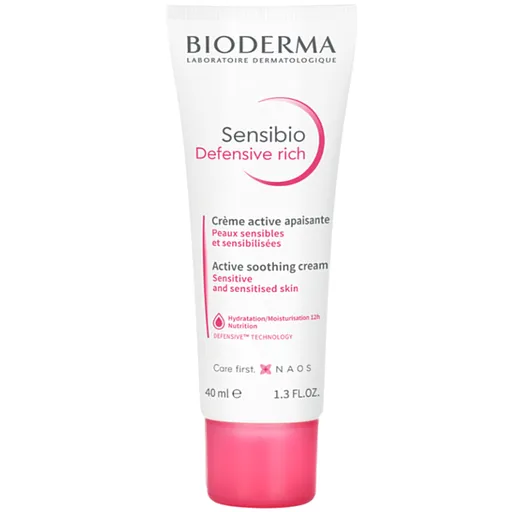 Bioderma Sensibio Defensive Rich krém s výživnou textúrou 40 ml