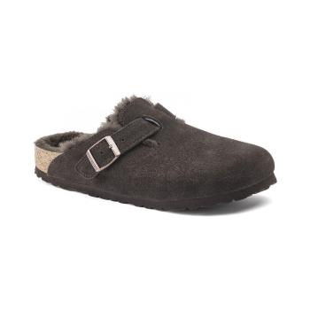 Birkenstock  Boston shearling leve  Sandále Hnedá