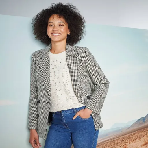 Sako s pepito vzorom