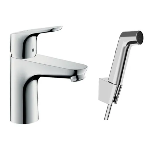 Hansgrohe Focus umývadlová batéria s bidetovú spŕškou chróm 31927000