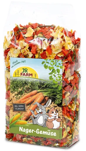 JR FARM sušená zelenina pre králiky a morčatá 150 g