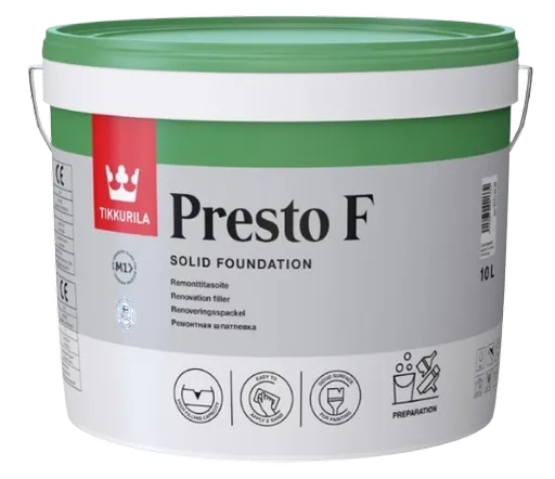 PRESTO FILLER - Vodou riediteľný tmel na steny 3 L