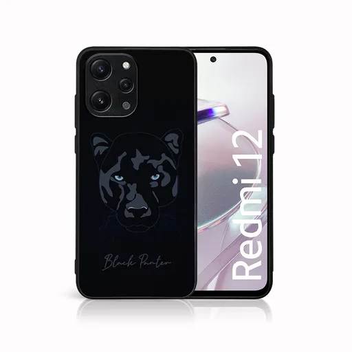 MY ART Ochranný kryt pre Xiaomi Redmi 12 PANTHER (245)