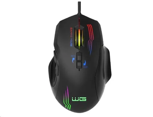 WG - Herná drôtová myš WG1 / black