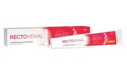 Rectovenal Acute anorektálny gél na hemoroidy, s aplikátorom 50 g